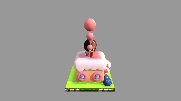 Honeytoastshop 3D Model