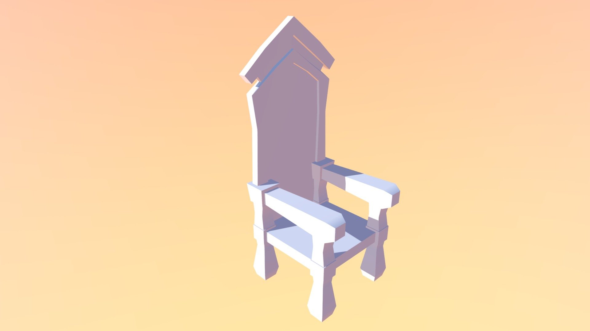 Basic chair v1 - 3D model by Zachariah Khoshekh (@zkhoshekh) [f83e994 ...