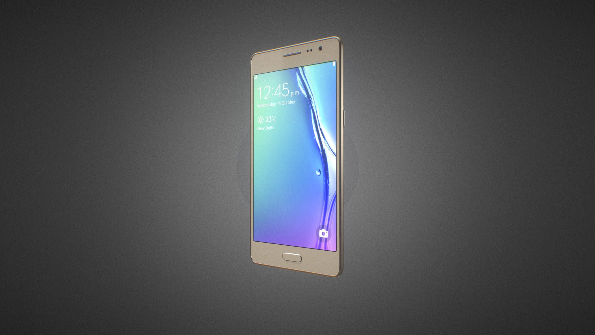 3D model Samsung Z3 for Element 3D - This is a 3D model of the Samsung Z3 for Element 3D. The 3D model is about a white cell phone.