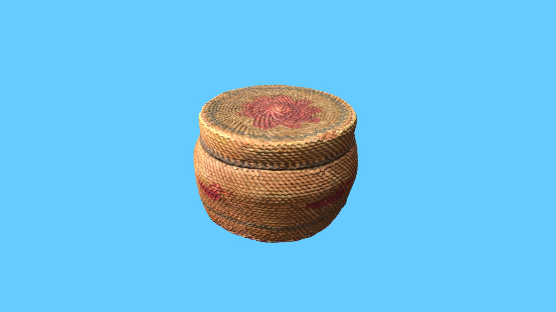 3D model Basket - This is a 3D model of the Basket. The 3D model is about a stack of coins.