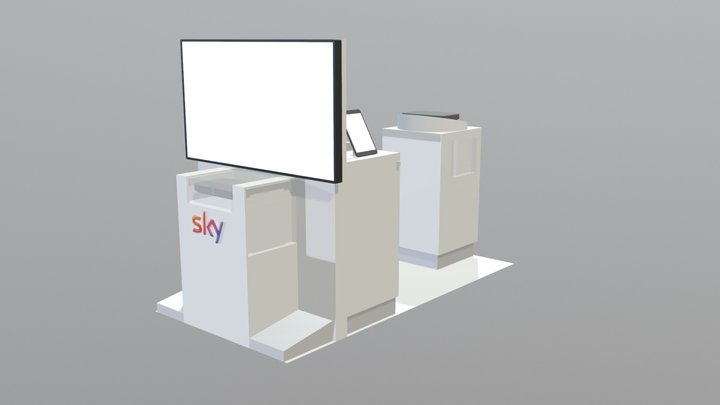 Unterföhring Light 2 meters 3D Model