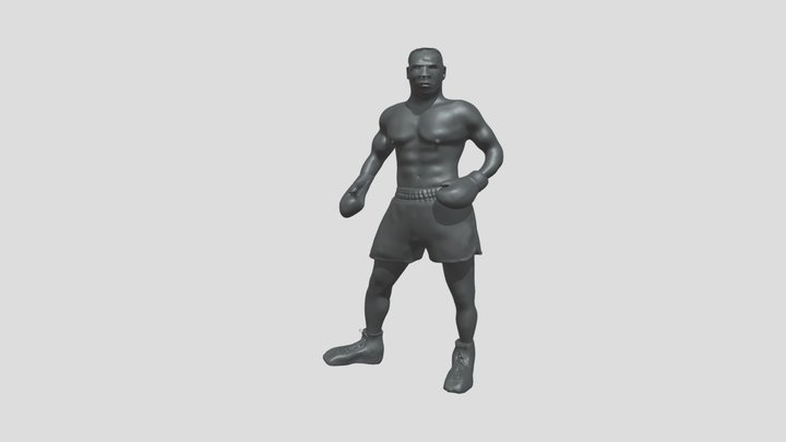 boxeador 3D Model
