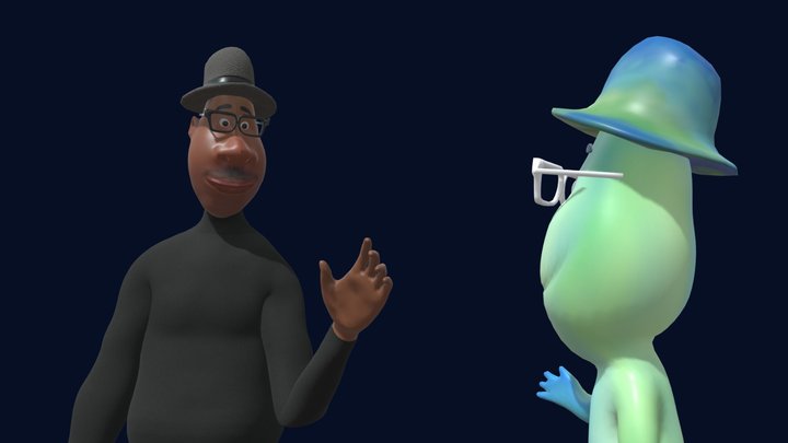 Soul- Joe Gardner 3D Model