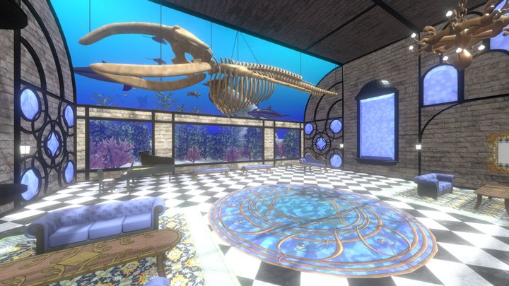 Water Salon 3D Model