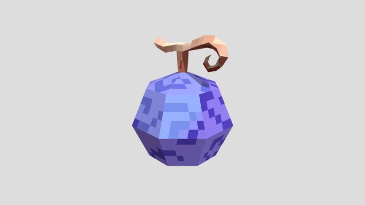 Low Poly Gomu Gomu no Mi 3D Model