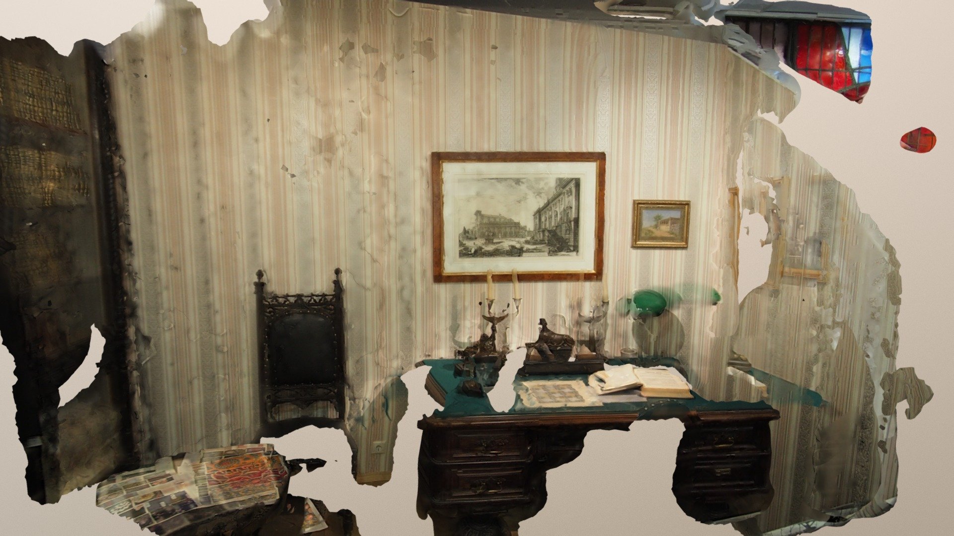 Presnya museum 03, manager room at textile mill