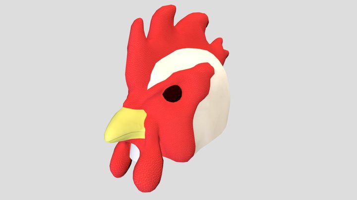 Hotline Miami - Richard Mask 3D Model