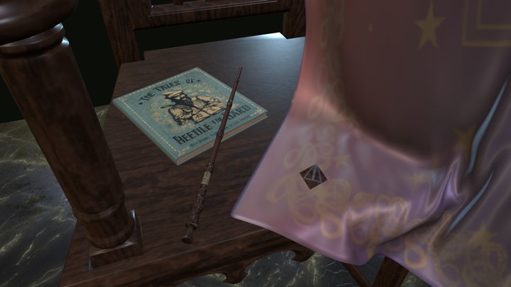 The Deathly Hallows 3D 3D Model