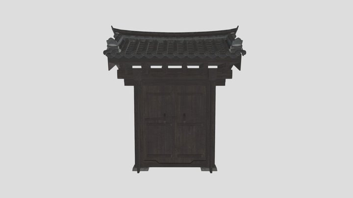 KCISA-House of Changwon_Small Gate 3D Model