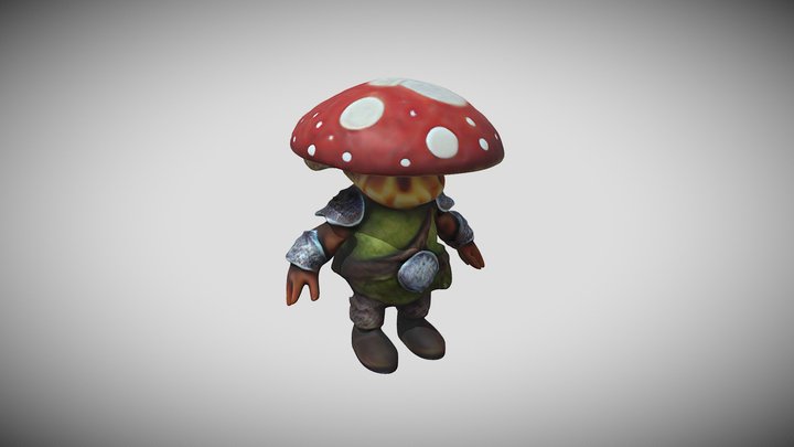 mushroom-warrior 3D Model