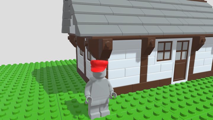 Modular Lego 3D Model