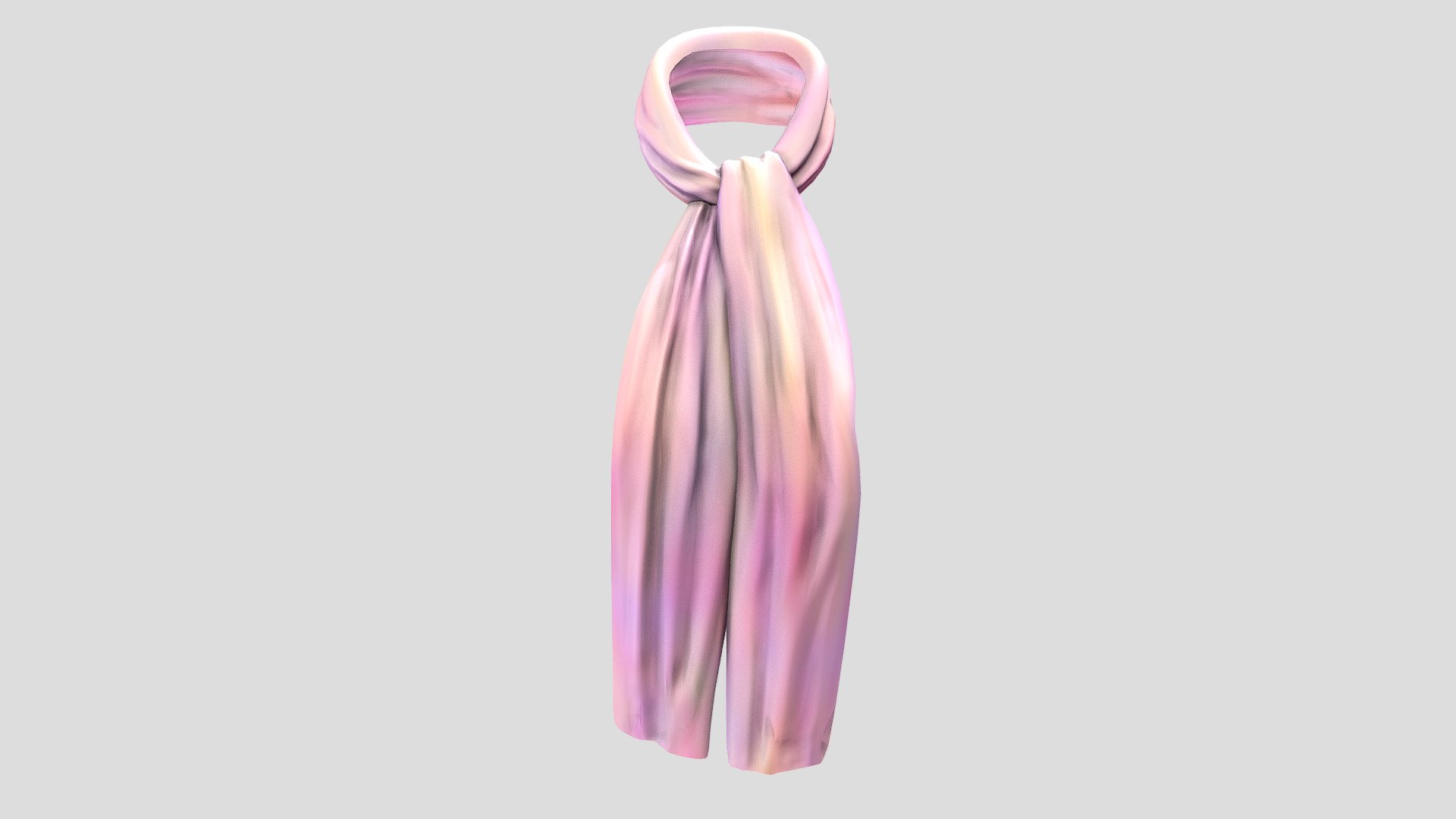 cloth tied around neck