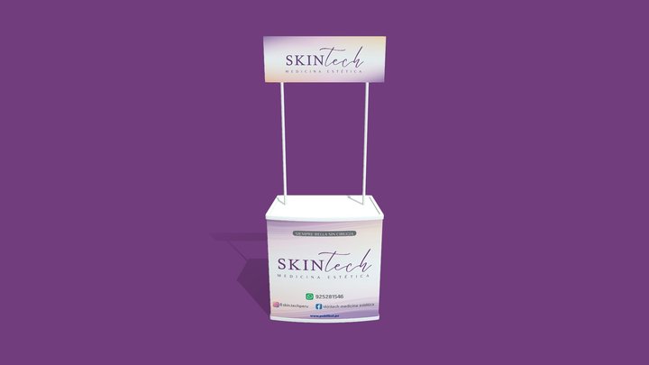 Módulo Publicitario SKIN Tech - Publibel 3D Model