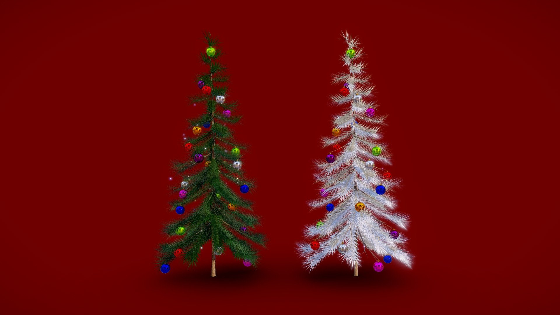 Christmas Trees - Buy Royalty Free 3D model by 3Dee (@mellydeeis ...