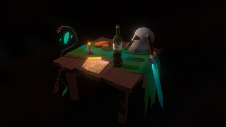 Battlemage Hideout 3D Model