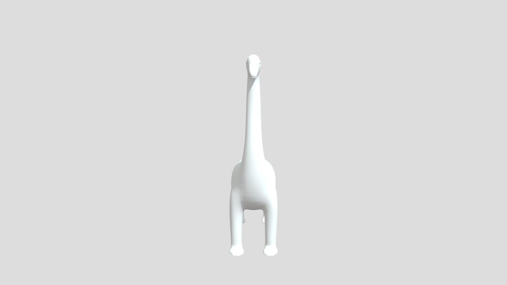Cartoon Brachiosaurus