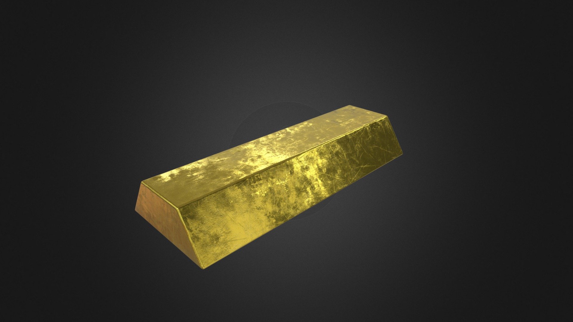 Gold Bar - Download Free 3D model by Elijah2001 [f848b8b] - Sketchfab