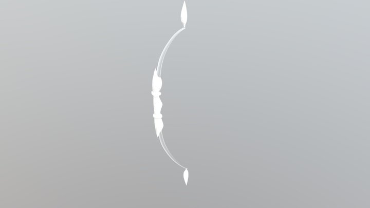 Simple Bow Model 3D Model