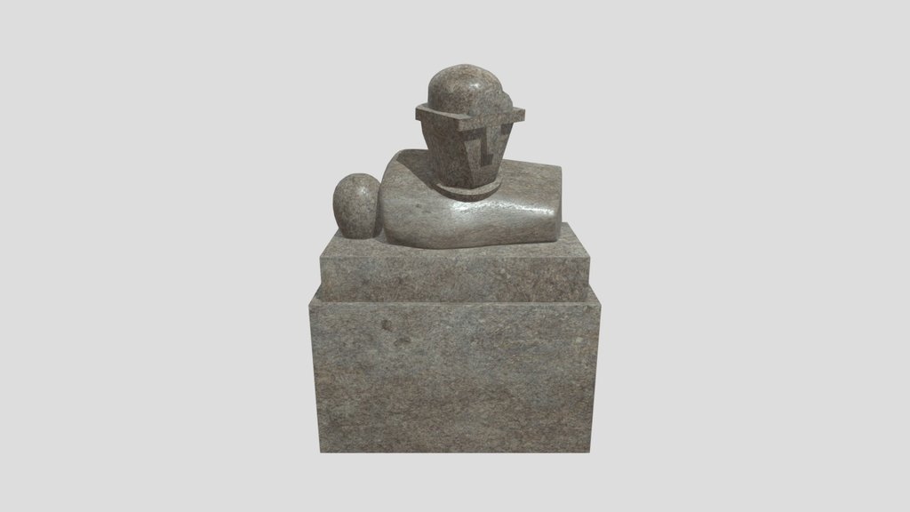 Statue Low Poly