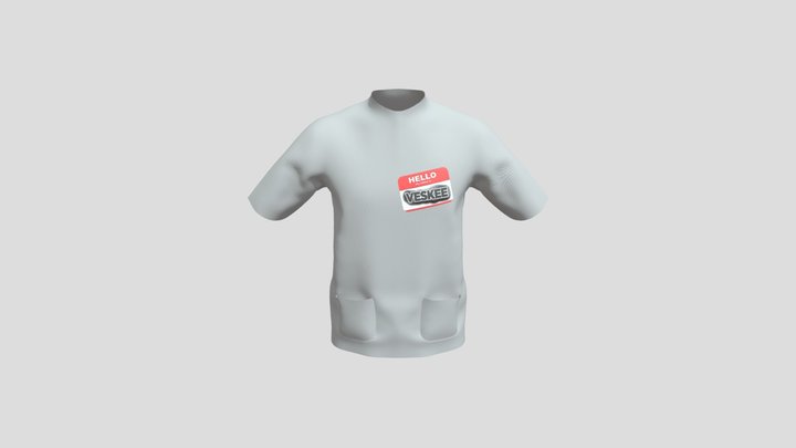 T-shirt 3D Model