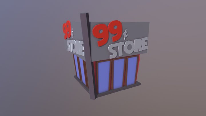 Project Exposure -Store 1 3D Model