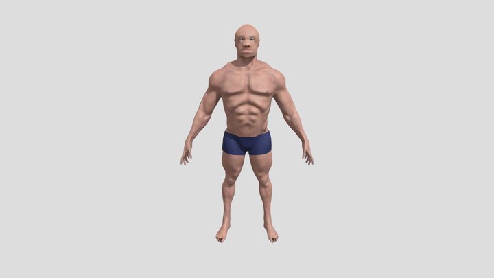 Character Model 3D Model