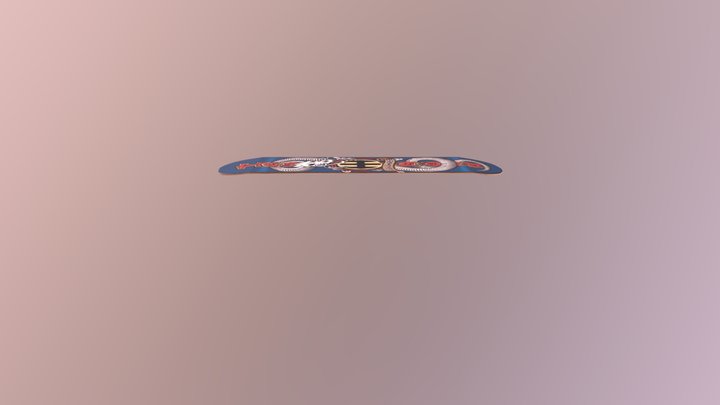 T.H.U.G. 1 Birdman Deck 3D Model