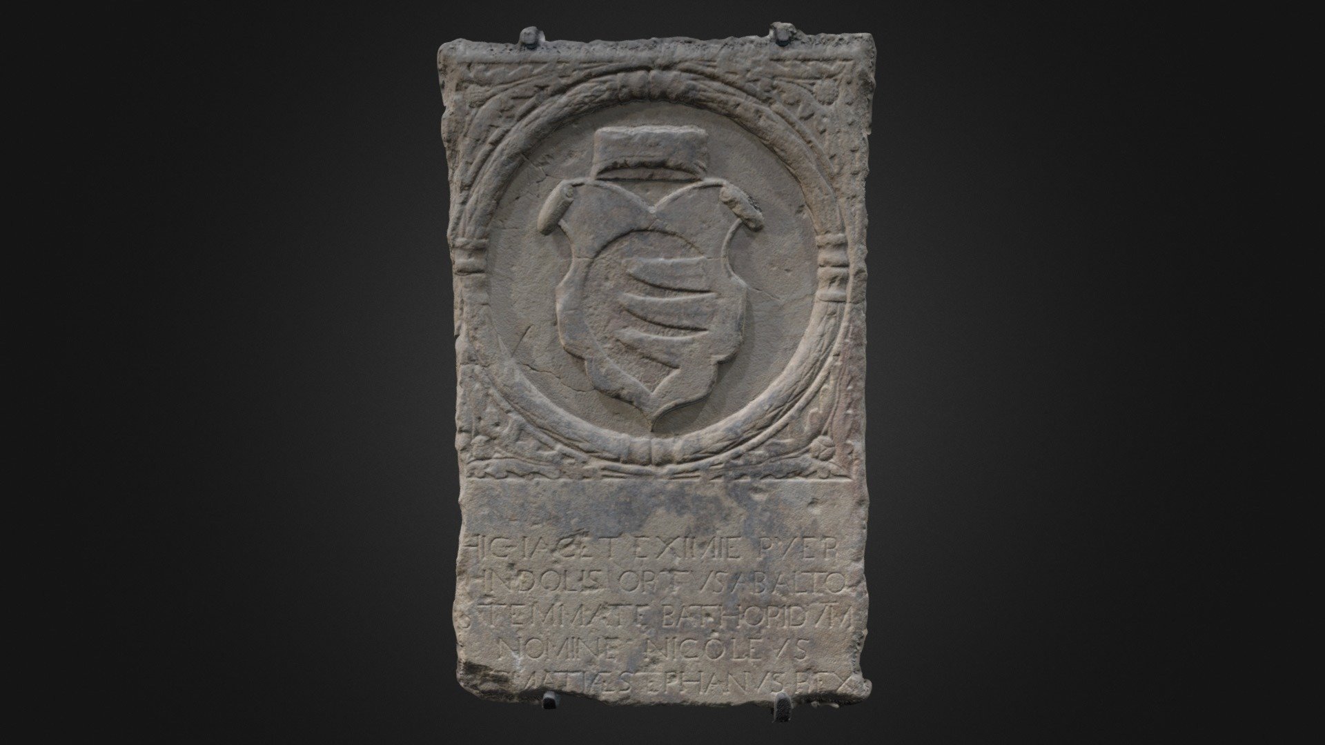 Tombstone of Christopher Báthory