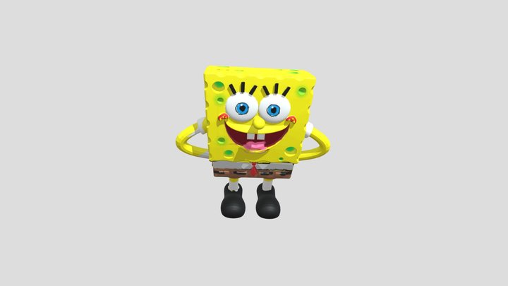 New SpongeBob 3D Model