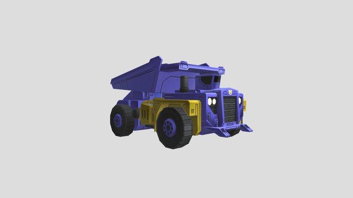 Fissure(Dump Truck Mode) 3D Model