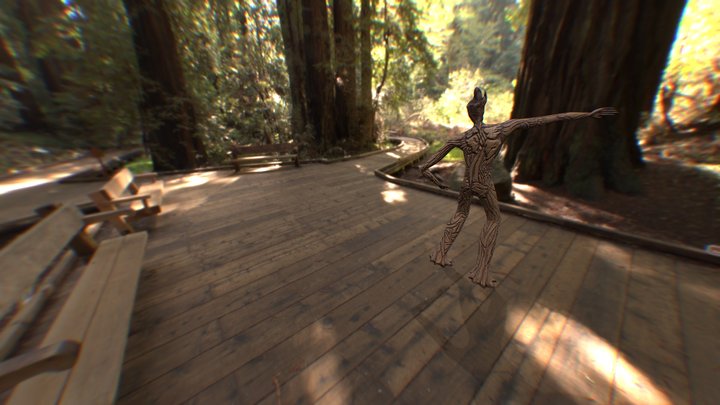 Groot dancing Samba 3D Model