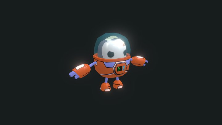 Spacenaut 3D Model