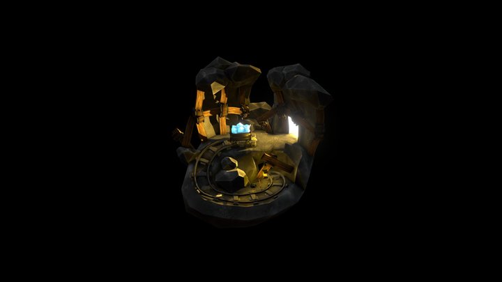 Mining Area 3D Model