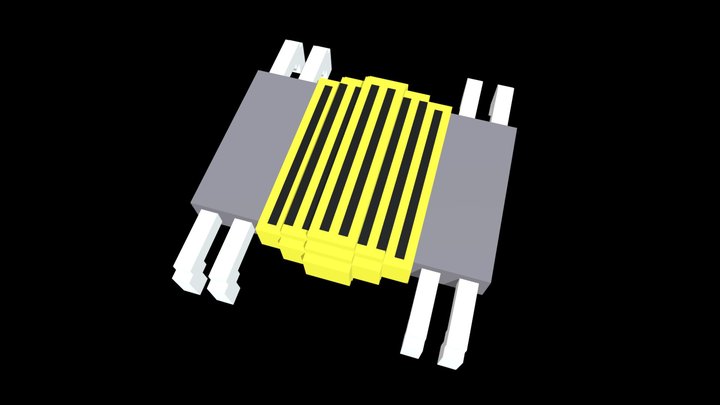 Maze-A-Tron - Power Chip 3D Model