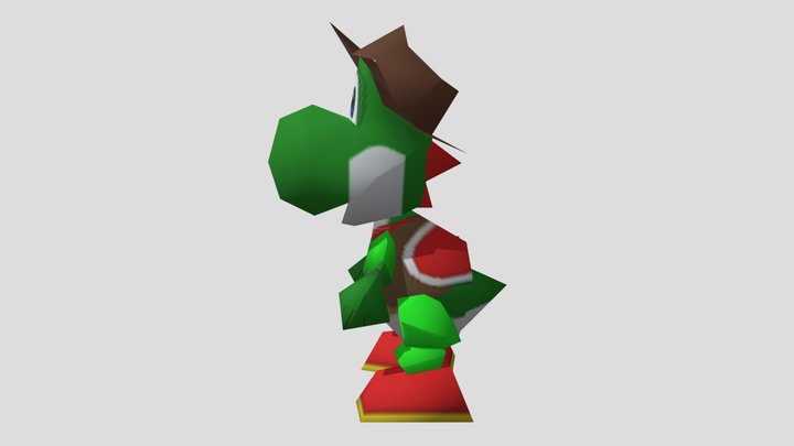 Yoshi (Western Land, Low-Poly)