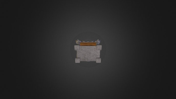 Treasure Chest 3D Model