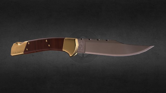 Knife 3D Model