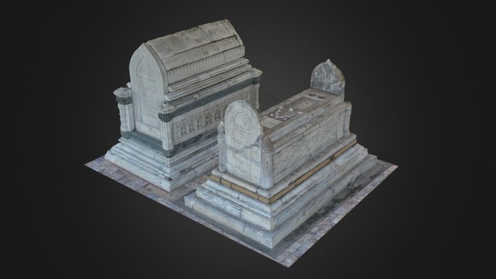 Makam Sultanah Nahrasiyah Aceh 3D Model