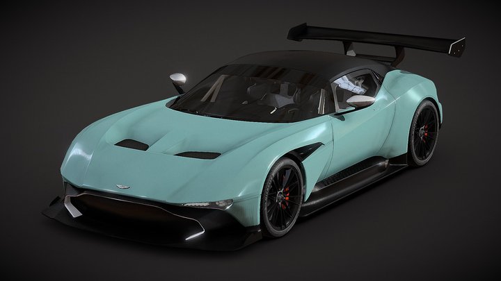 ASTON MARTIN VULCAN 3D Model