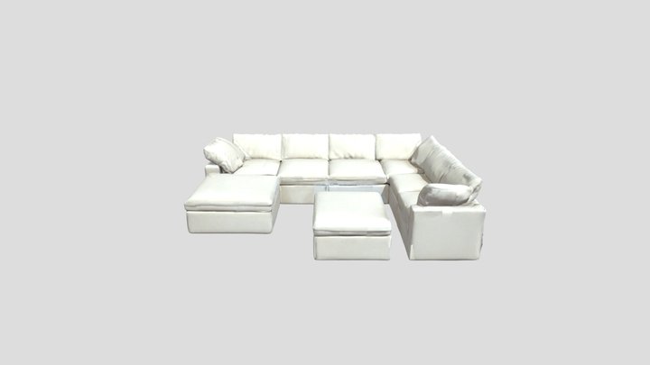 Modular Sectional 3D Model