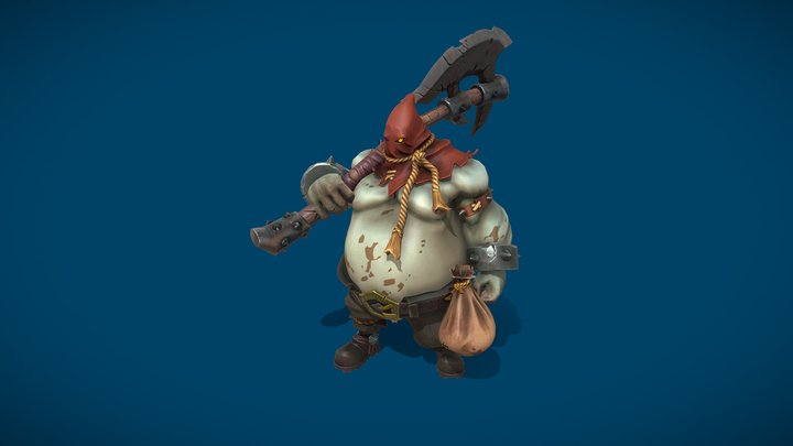 Hangman from Battle Chasers (Fanart) 3D Model