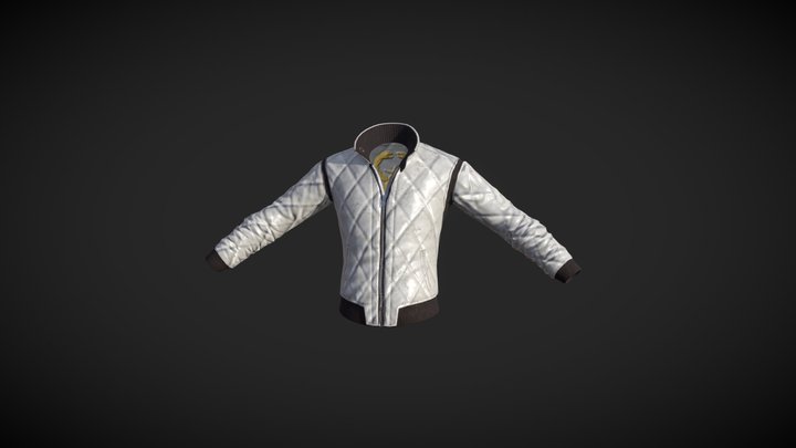 Jacket_from_the_movie_Drive 3D Model