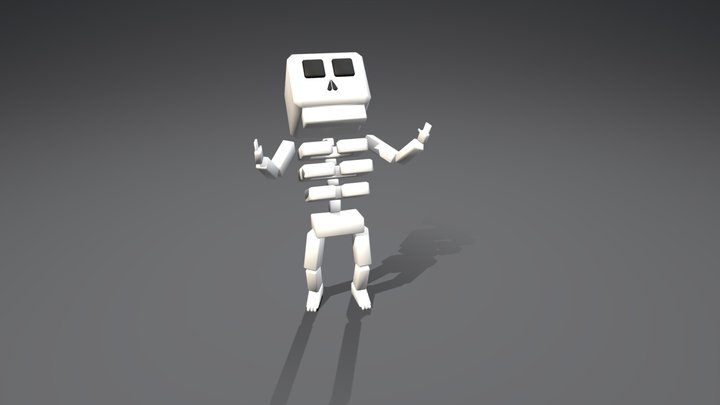Skeleton 3D Model