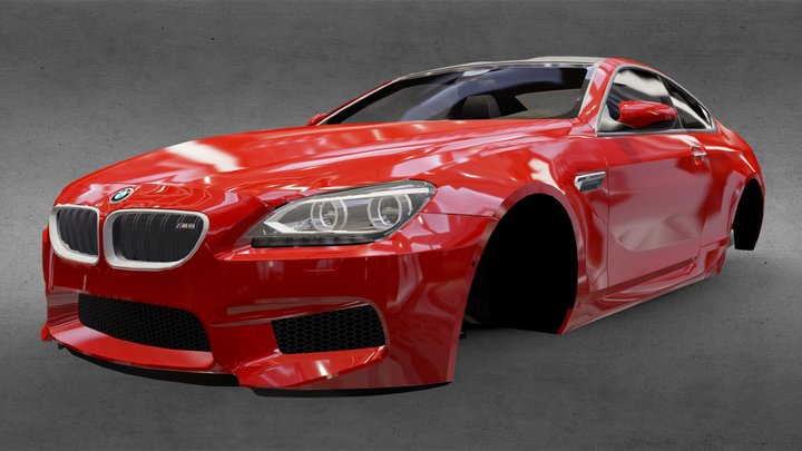 [Real Racing 3] 2013 BMW M6 – Modello 3D gratuito STL