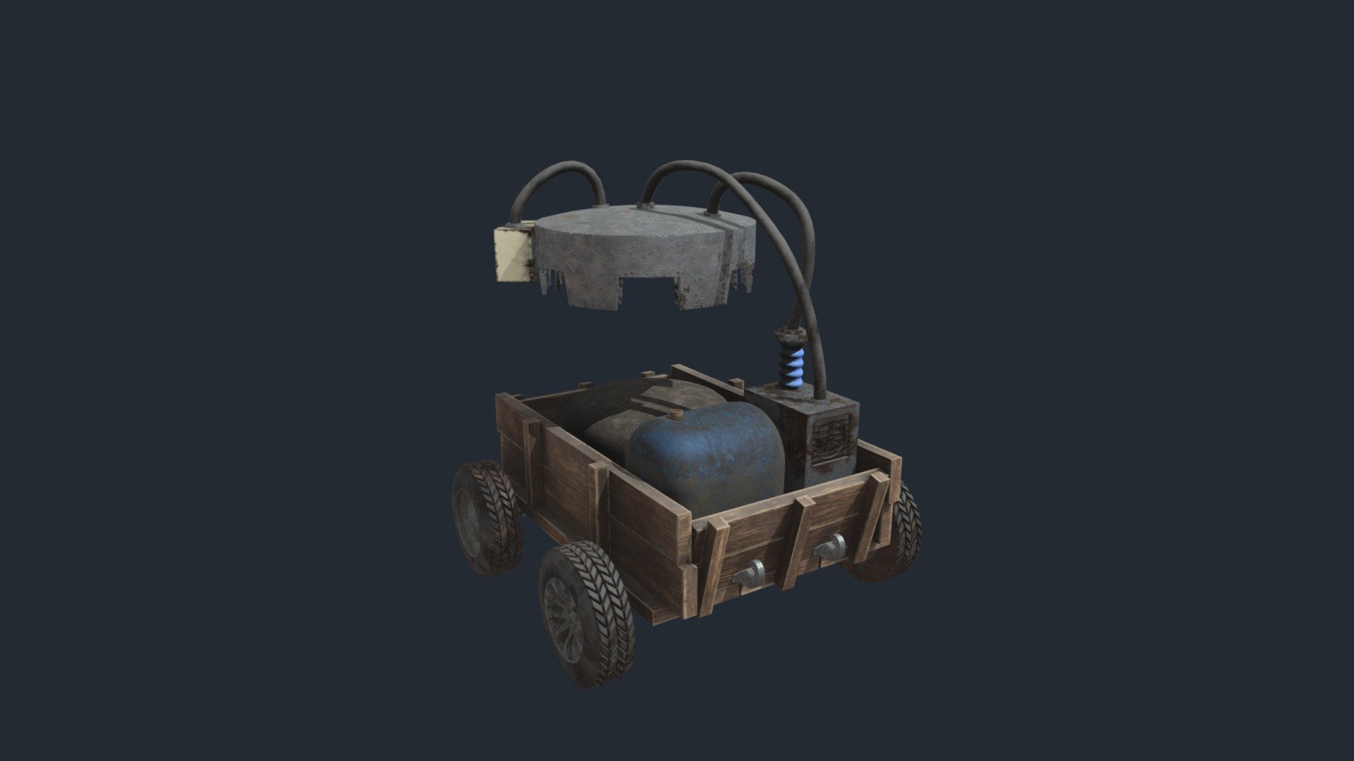 Selfmade Plant Cart