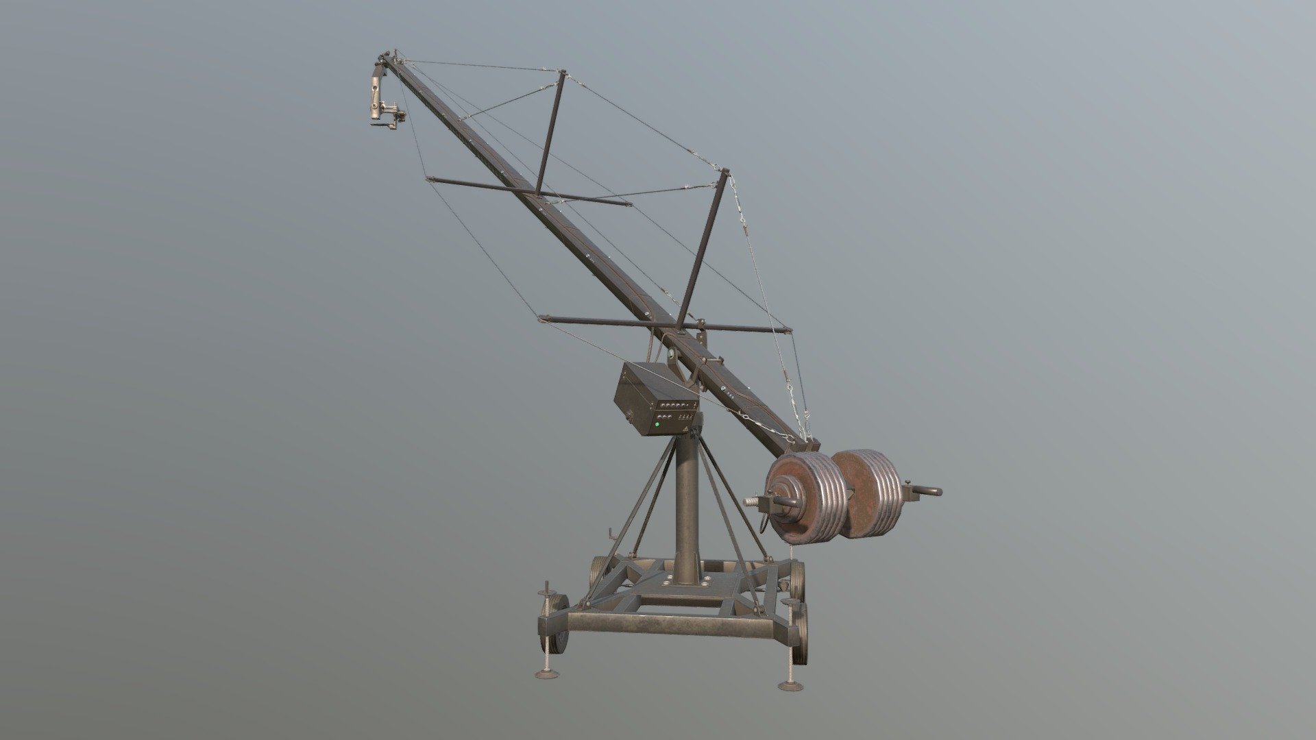 Crane for camera - 3D model by DVTDemon [f84feb8] - Sketchfab
