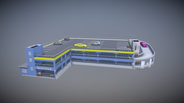 Parking 3D Model