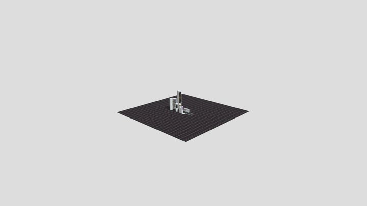 Synth City 3D Model