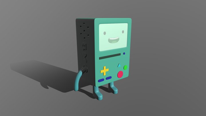 Bmo from adventure time 3D Model