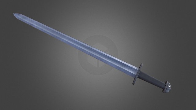 Viking Sword 3D Model